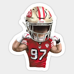 Nick Bosa! Sticker